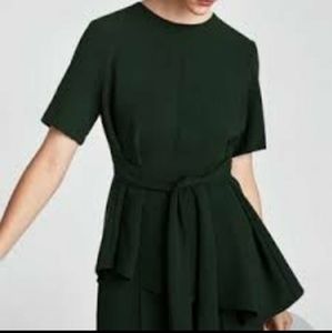 ZARA Stylish Top with Tie Around Belt!